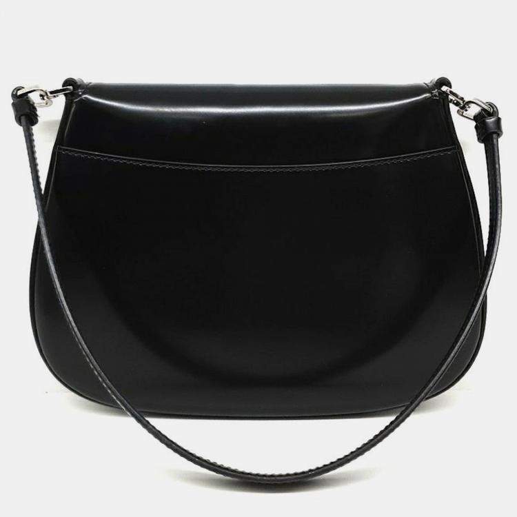 Pre Owned Prada Cleo Brushed Shoulder Bag