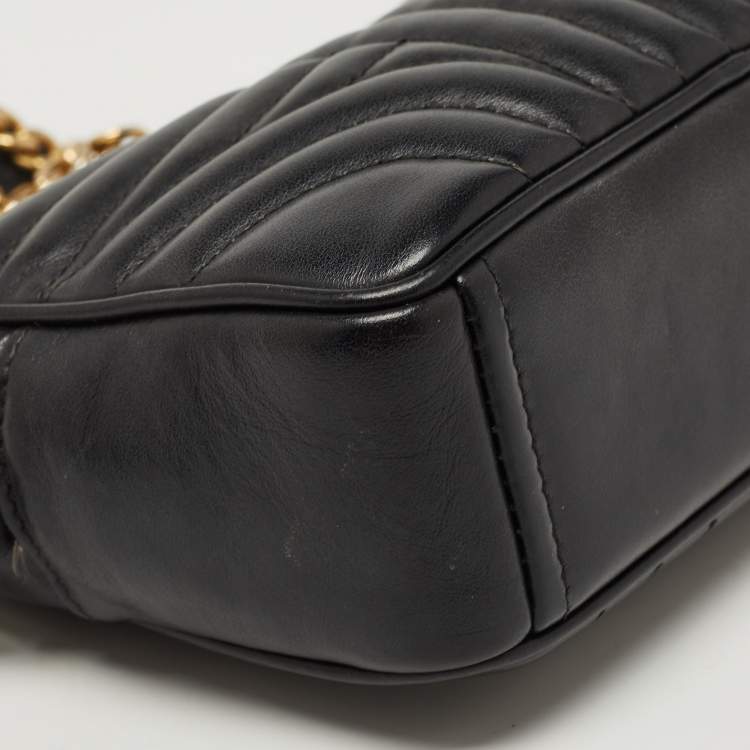 Pre Owned Prada Black Diagramme Leather Camera Bag