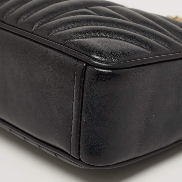 Pre Owned Prada Black Diagramme Leather Camera Bag
