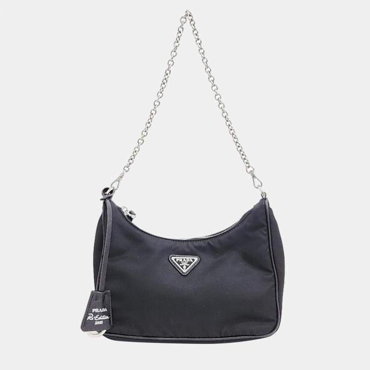 Prada tessuto 2024 hobo bag