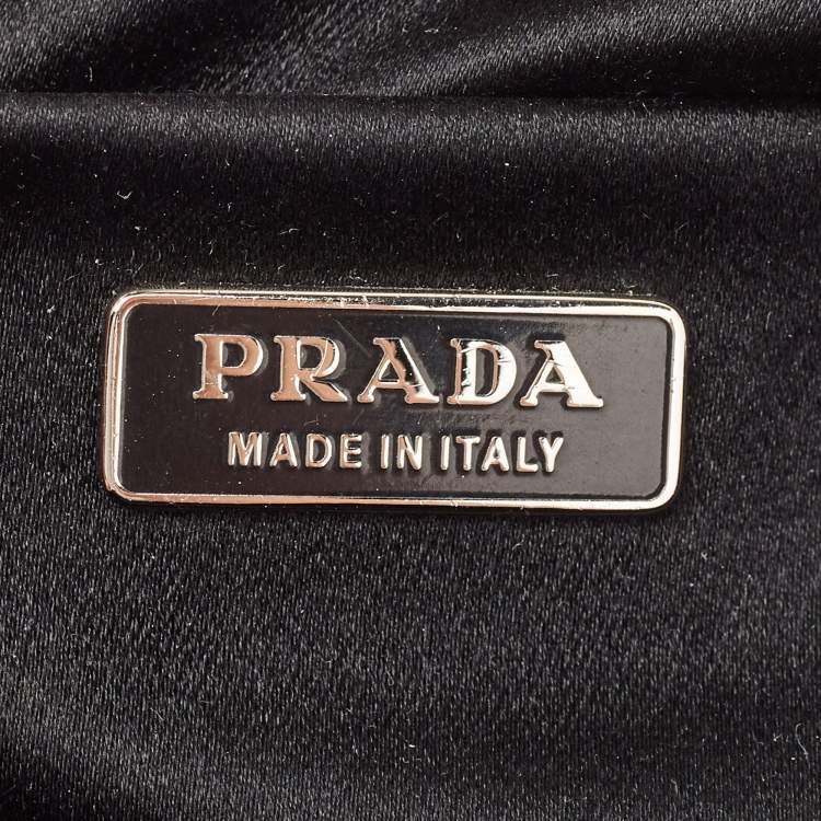 Pre Owned Prada Red Leather Mini Bowler Bag