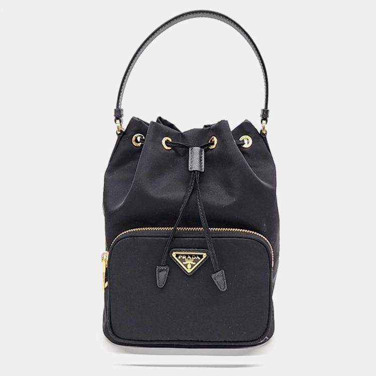 Prada Re-Nylon Bucket Tote/Crossbody Bag (1BH038) Prada | TLC