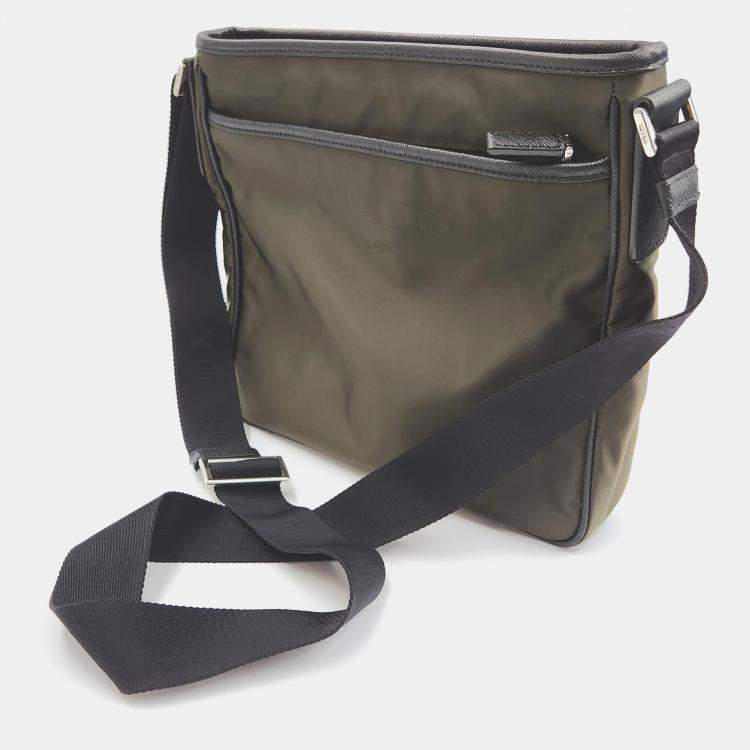 Prada khaki bag online