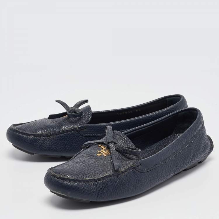 Navy blue moccasins womens online