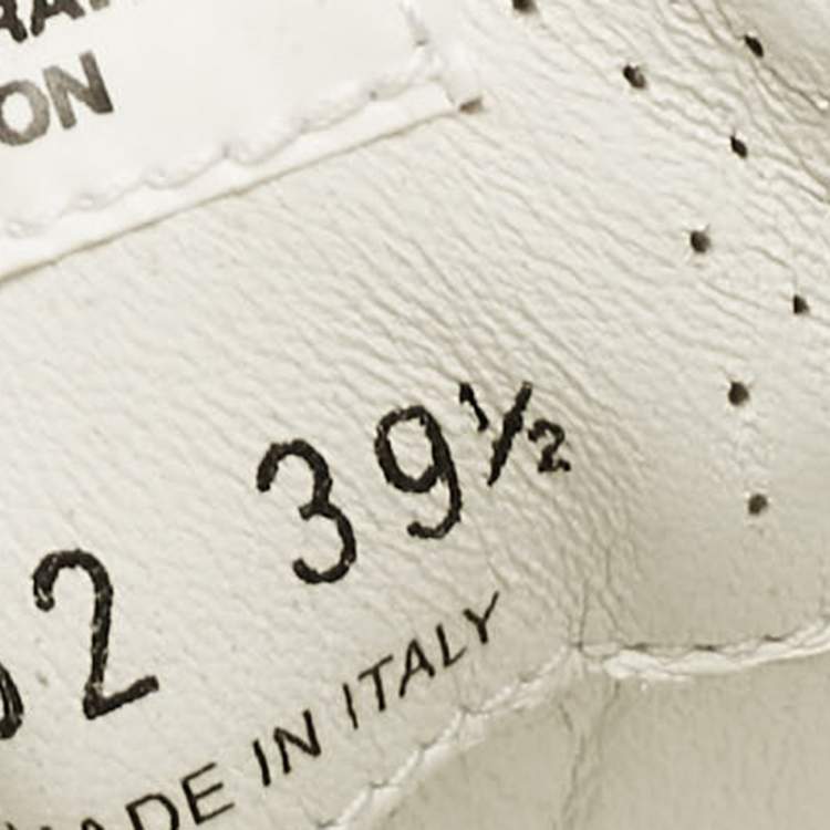 Pre Owned Prada Yellow Nylon Gabardine Low Top Sneakers 39.5