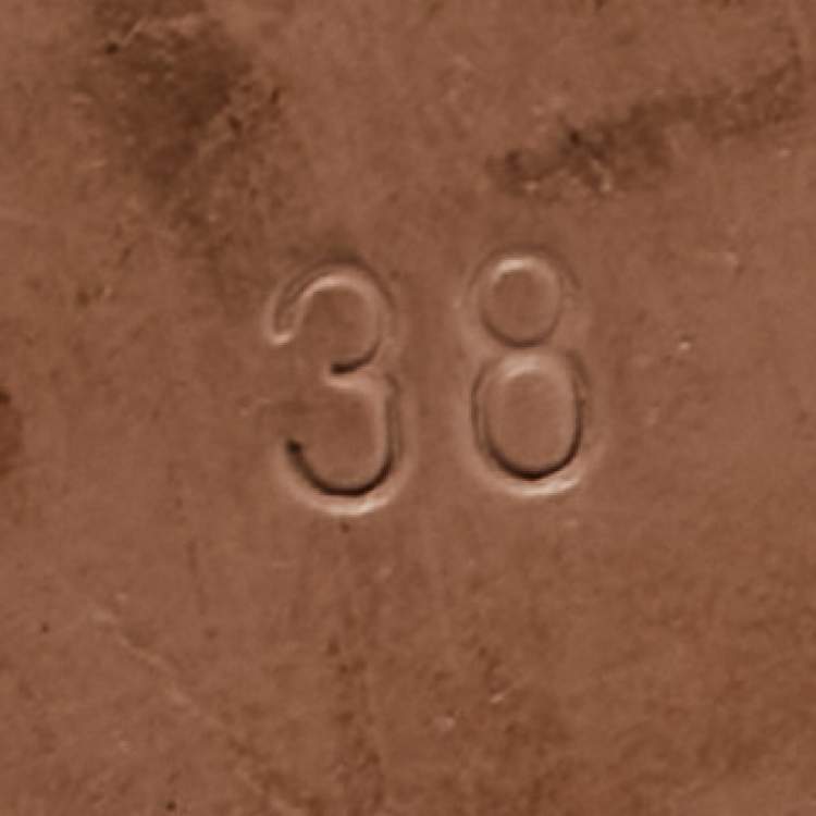 Pre Owned Prada Black Leather and Patent Leather Cap Toe Bow Ballet Flats Size 38