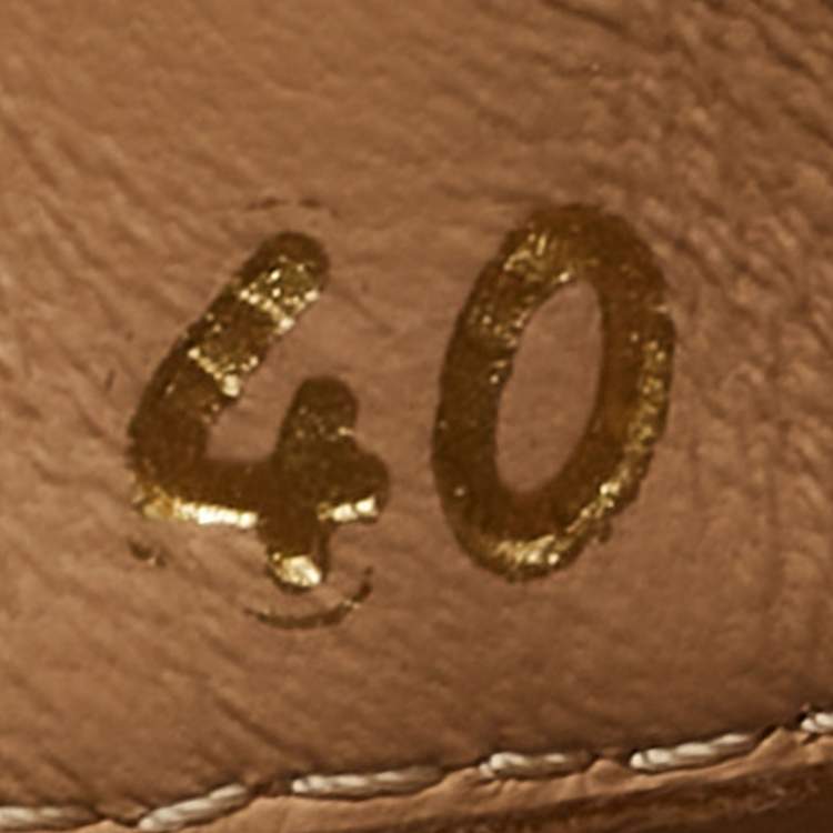 Pre Owned Prada Beige Raffia Monolith Platform Sandals Size 40