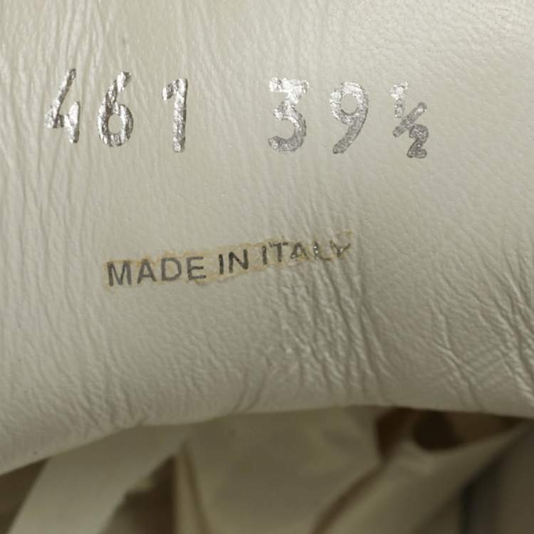 Pre Owned Prada Multicolor Leather Macro Low Top Sneakers Size 39.5