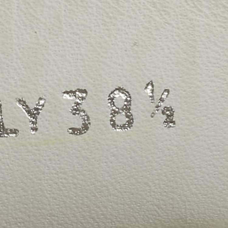 Pre Owned Prada White Leather Slip On Loafers Size 38.5