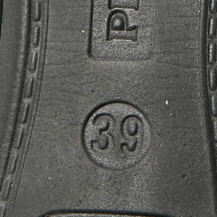 Pre Owned Prada Catch Me If You Can Size 39 Grey Neoprene Crystal Embellished Slip On Sneakers