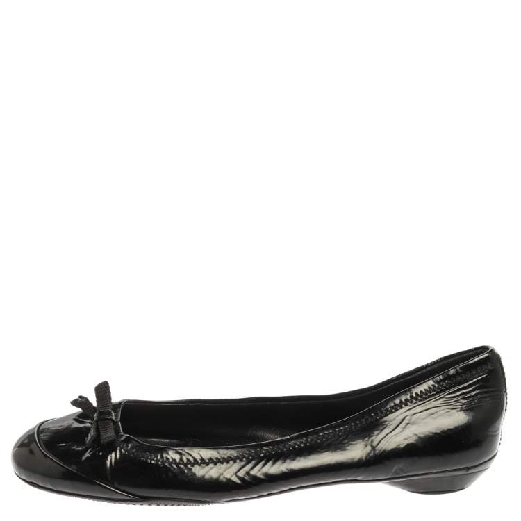 Womens MICHAEL Michael Kors Joyce Ballet Flats, Black, 55% OFF