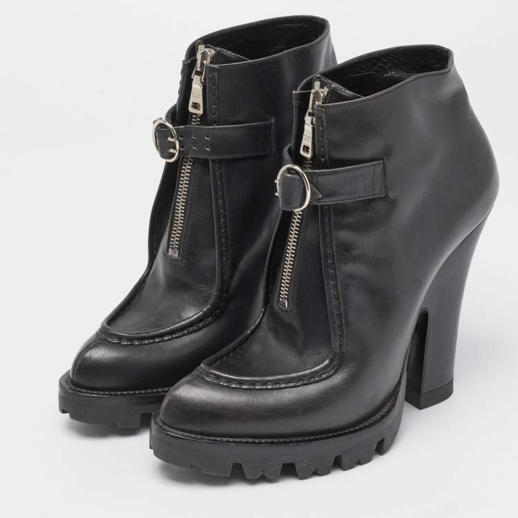 Prada hotsell buckle boots