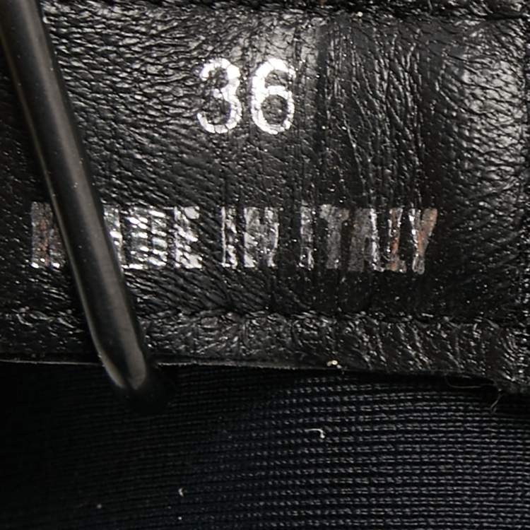 Pre Owned Prada Black Nylon Cloudbust Low Top Sneakers Size 36