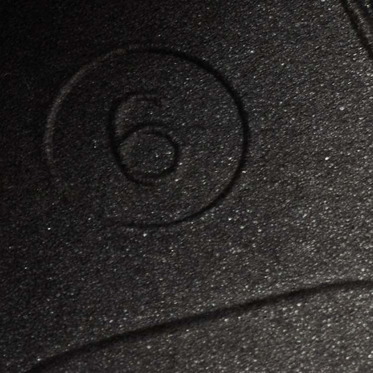 Pre Owned Prada Black Fabric Logo Low Top Sneakers Size 38.5