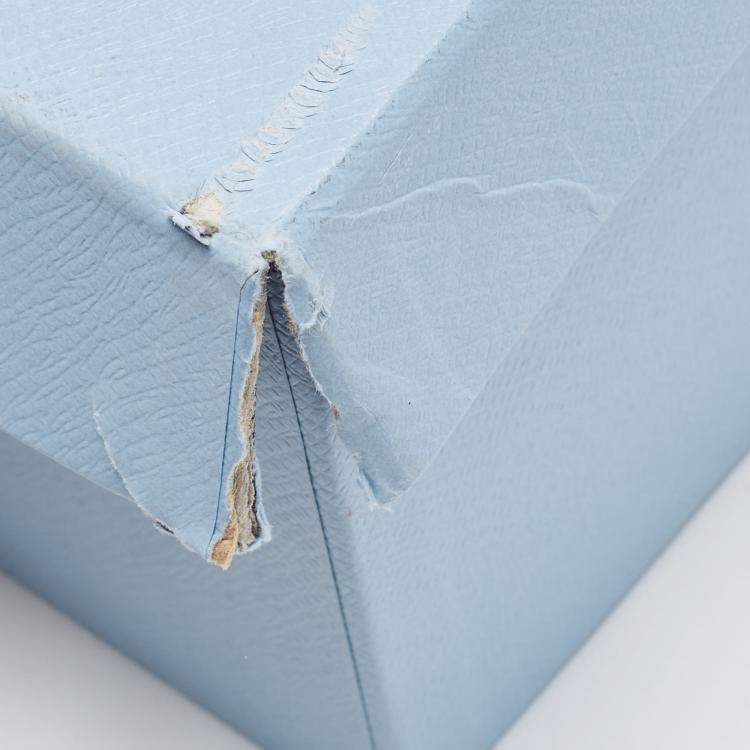 Pre Owned Prada Blue Suede Peep Toe Platform Ankle Strap Sandals Size 39