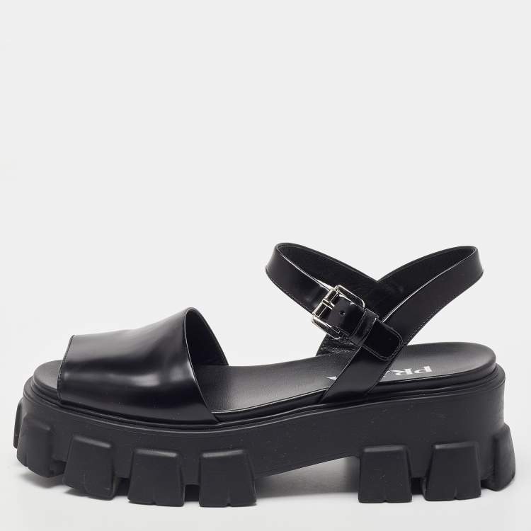 PRADA Monolith サイズ6 Prada Monolith Nylon Gabardine Boots Size 35.5/US 5.5 in