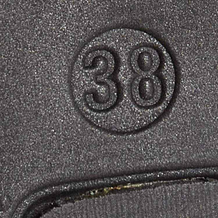 Pre Owned Prada Black Neoprene Crystal Embellished Slip On Sneakers Size 38