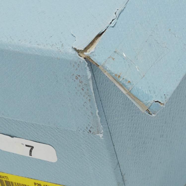 Pre Owned Prada Black Brogue Leather Platform Lace Up Wedge Platform Sneakers Size 39