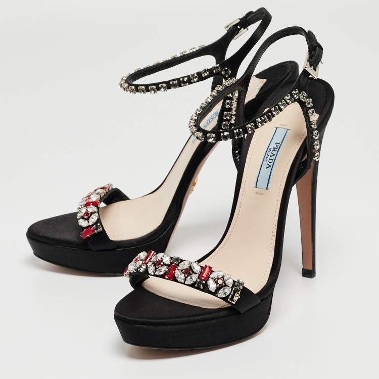 Prada 2025 embellished sandals