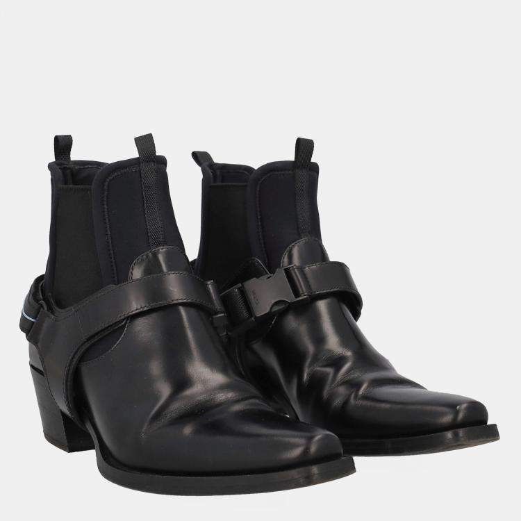 Prada chelsea boots clearance women