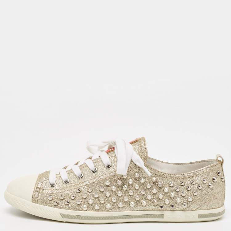 PRADA Gold Athletic Shoes for Women for sale | eBay