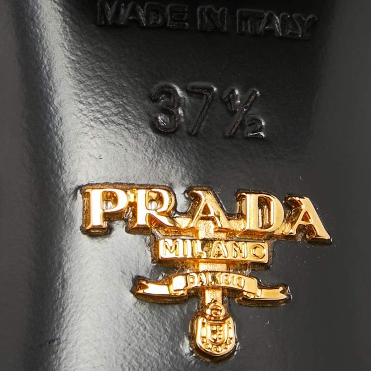 Pre Owned Prada Purple Velvet Ankle Strap Sandals Size 37.5