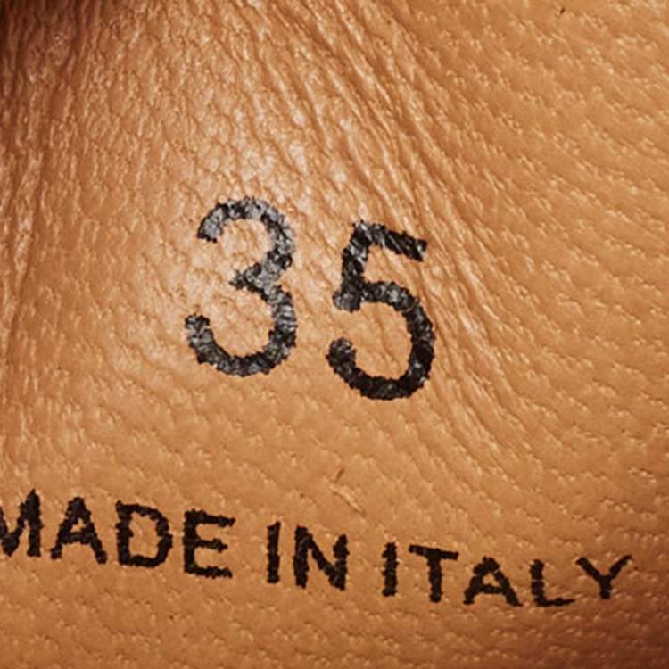 Pre Owned Prada Gold Leather Platform Derby Sneakers Size 35