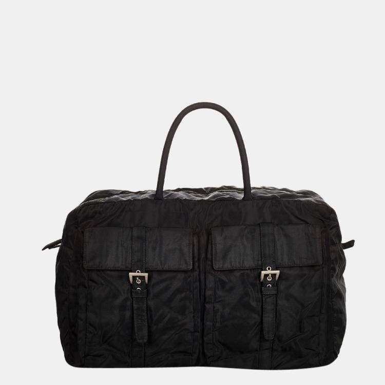 Prada Black Tessuto Travel Bag Prada | TLC