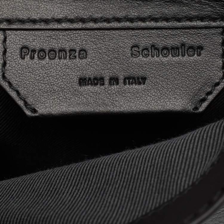 Pre Owned Proenza Schouler Black Leather PS1 Convertible Backpack
