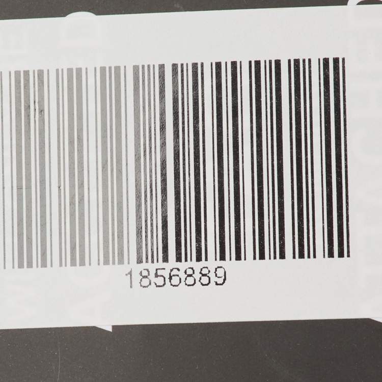 Pre Owned حقيبة كلتش بروينزا شولير جلد مثقبة برتقالية