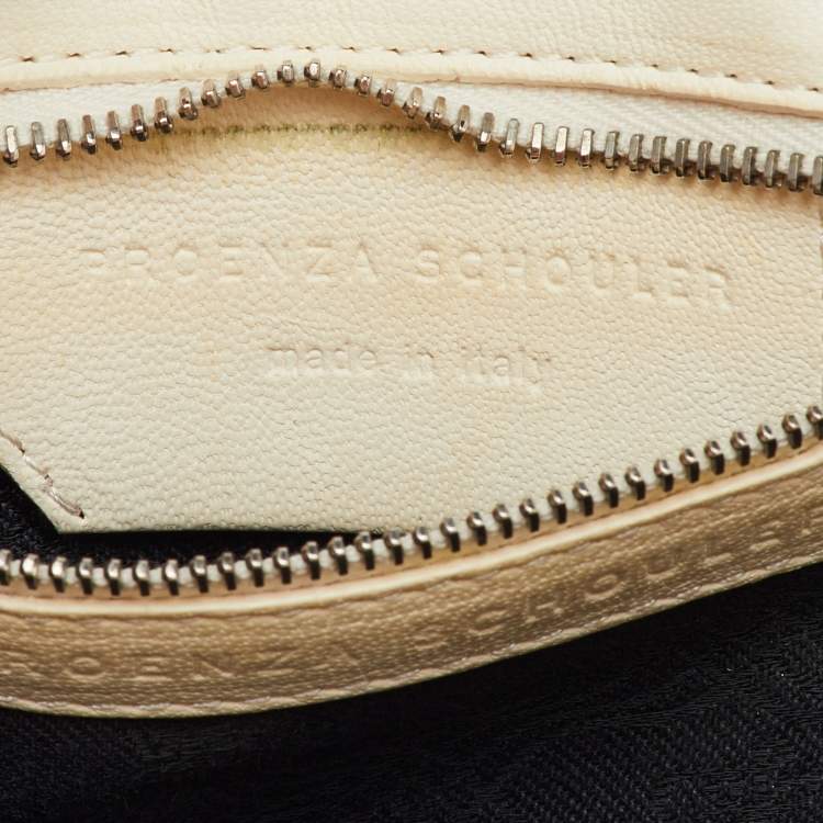 Pre Owned Proenza Schouler Multicolor Woven Leather Mini PS1 Crossbody Bag