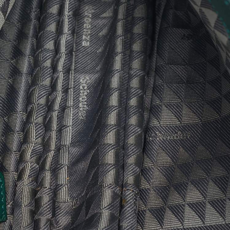 Pre Owned Proenza Schouler PS1 Medium Green Leather Top Handle Bag