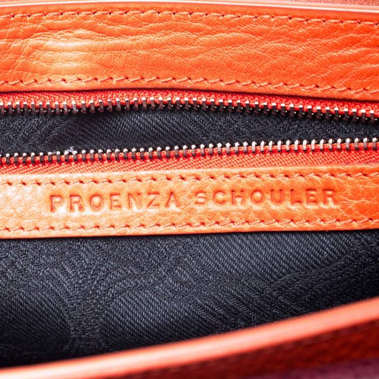 Pre Owned Proenza Schouler Multicolor Leather Mini Classic PS11 Shoulder Bag