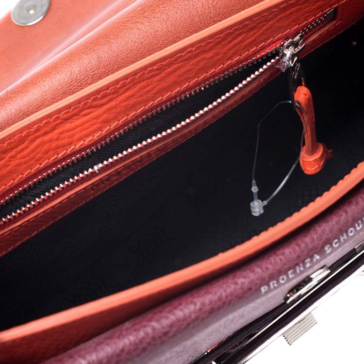 Pre Owned Proenza Schouler Multicolor Leather Mini Classic PS11 Shoulder Bag