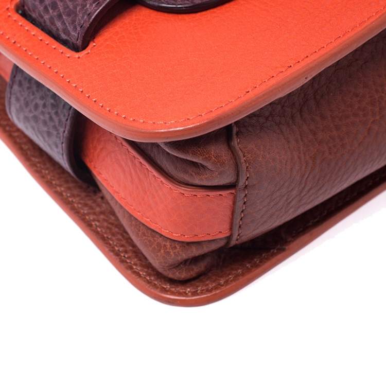 Pre Owned Proenza Schouler Multicolor Leather Mini Classic PS11 Shoulder Bag