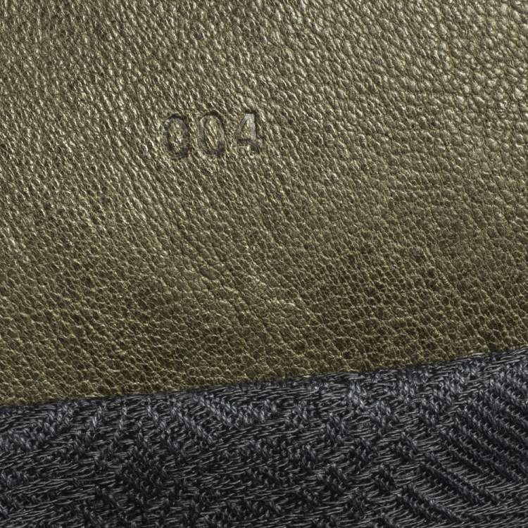 Pre Owned Proenza Schouler Seaweed Green Leather PS1 Top Handle Bag