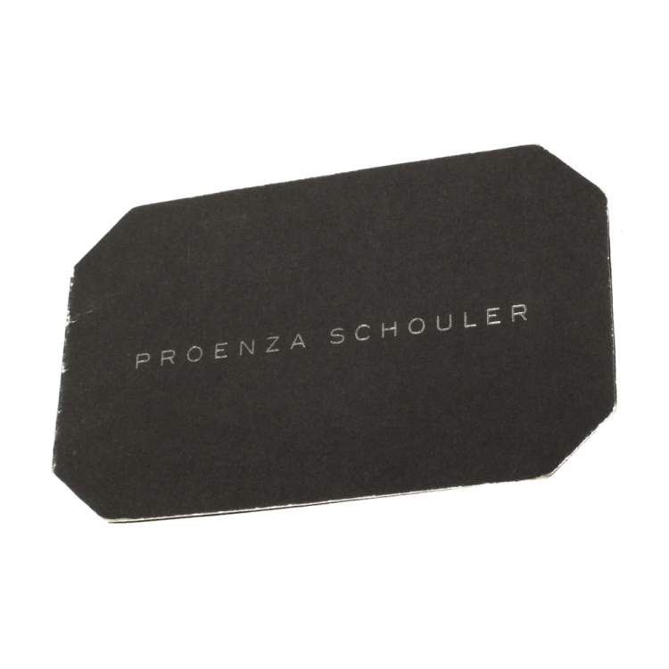 Pre Owned Proenza Schouler Purple Leather Large PS1 Top Handle Bag