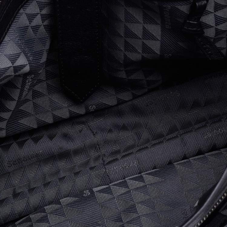 Pre Owned Proenza Schouler Black Leather PS1 Satchel