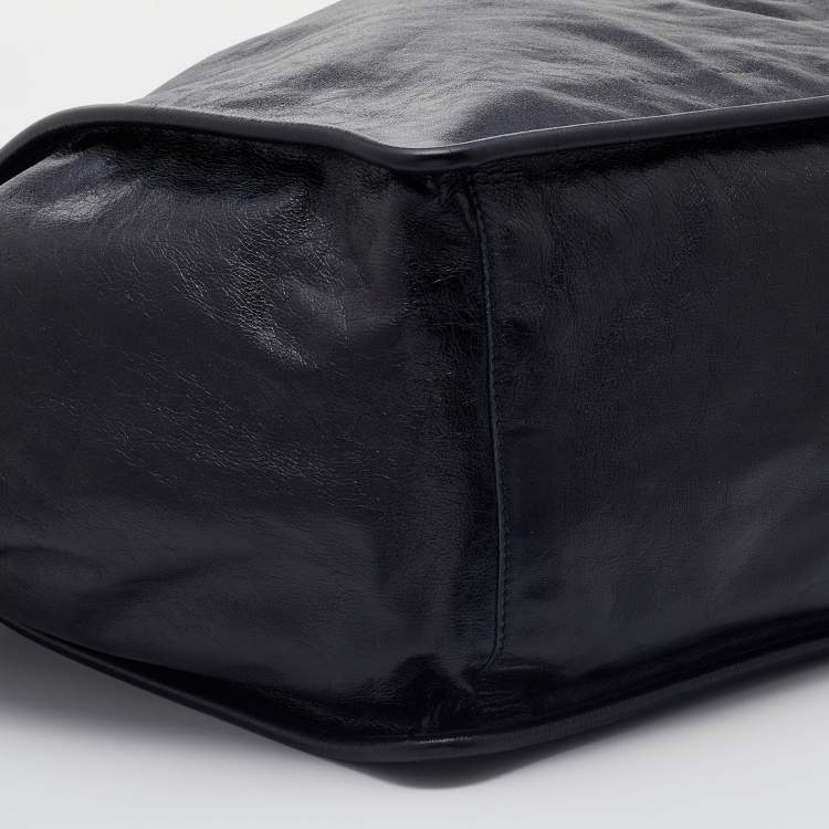Pre Owned Proenza Schouler Black Leather Extra Large Tote