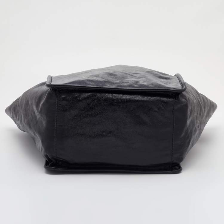 Pre Owned Proenza Schouler Black Leather Extra Large Tote