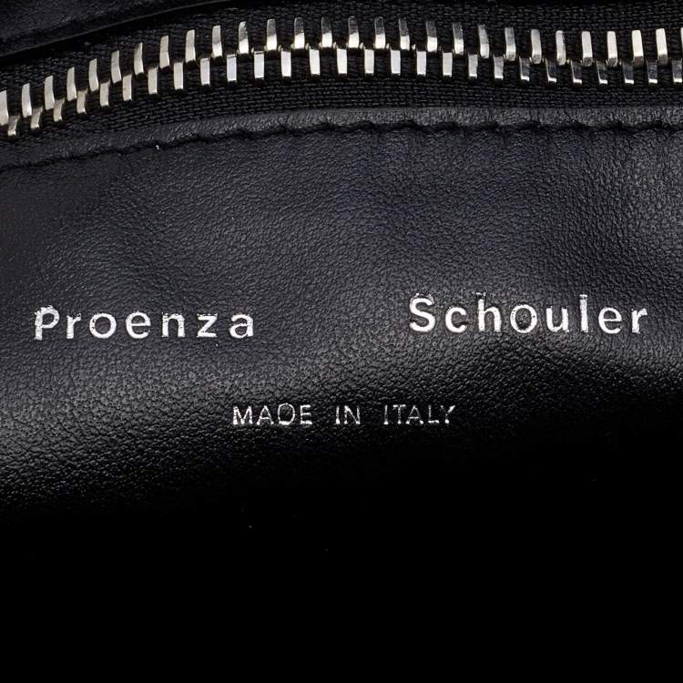 Pre Owned Proenza Schouler Black Leather Extra Large Tote