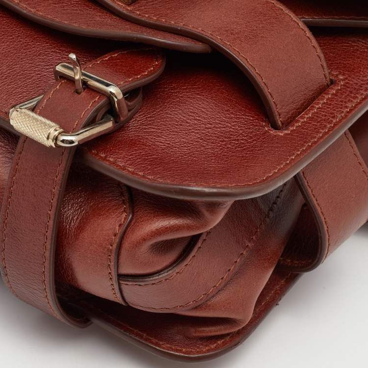 Pre Owned Proenza Schouler Brown Quilted Leather BG 111th Anniversary PS11 Shoulder Bag