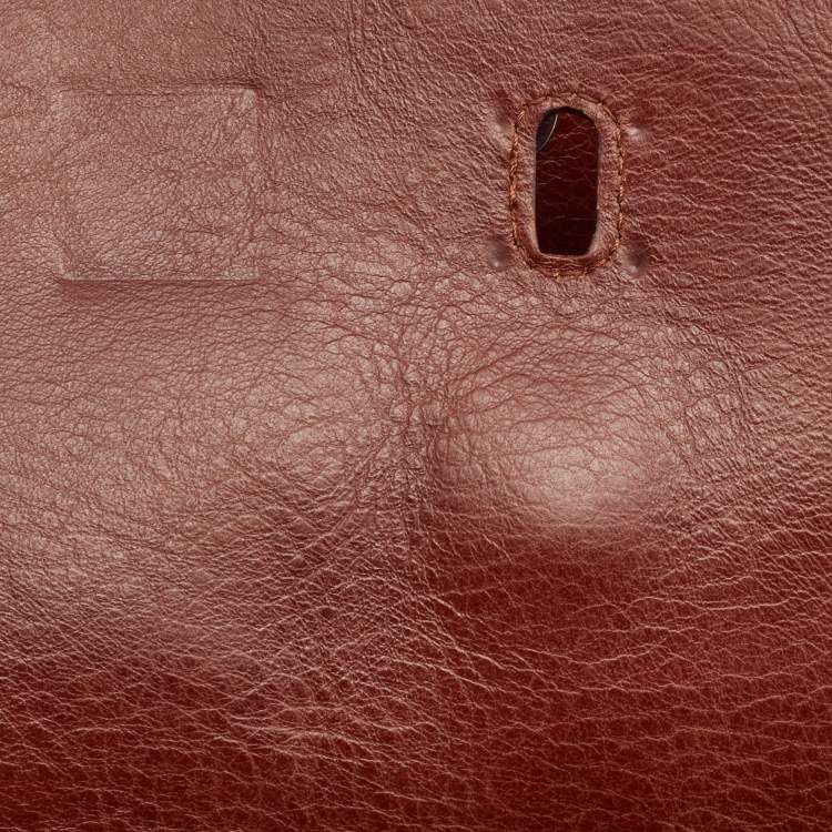 Pre Owned Proenza Schouler Brown Quilted Leather BG 111th Anniversary PS11 Shoulder Bag