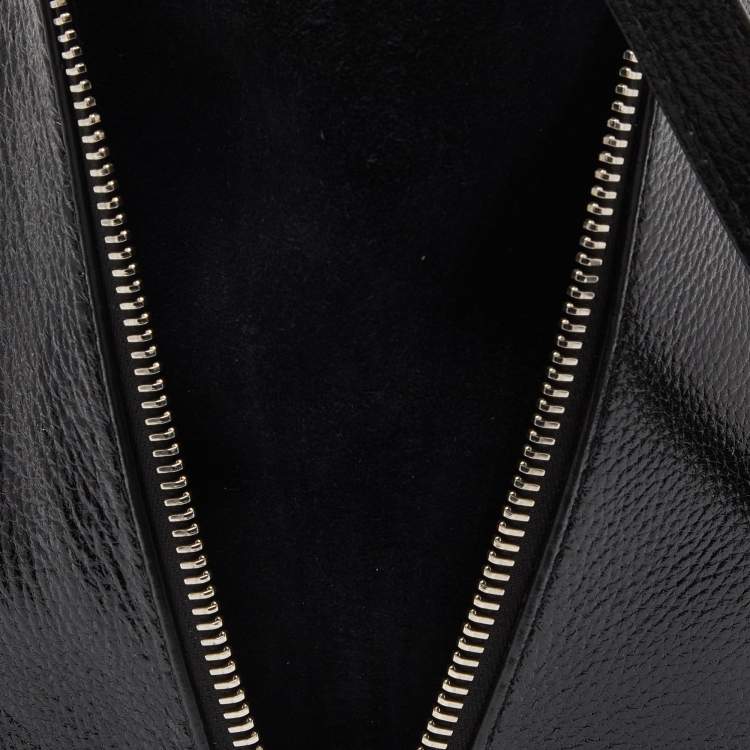 Pre Owned Proenza Schouler Black Vertical Zip Convertible Top Handle Bag