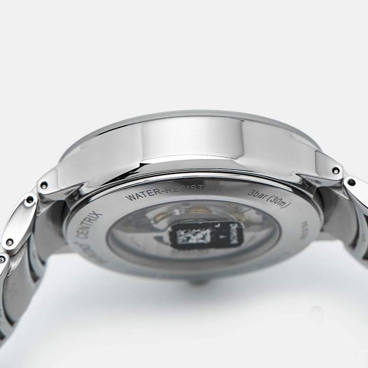 Pre Owned Rado Silver Stainless Steel Centrix UTC R30164013 Men's Wristwatch 40 mm