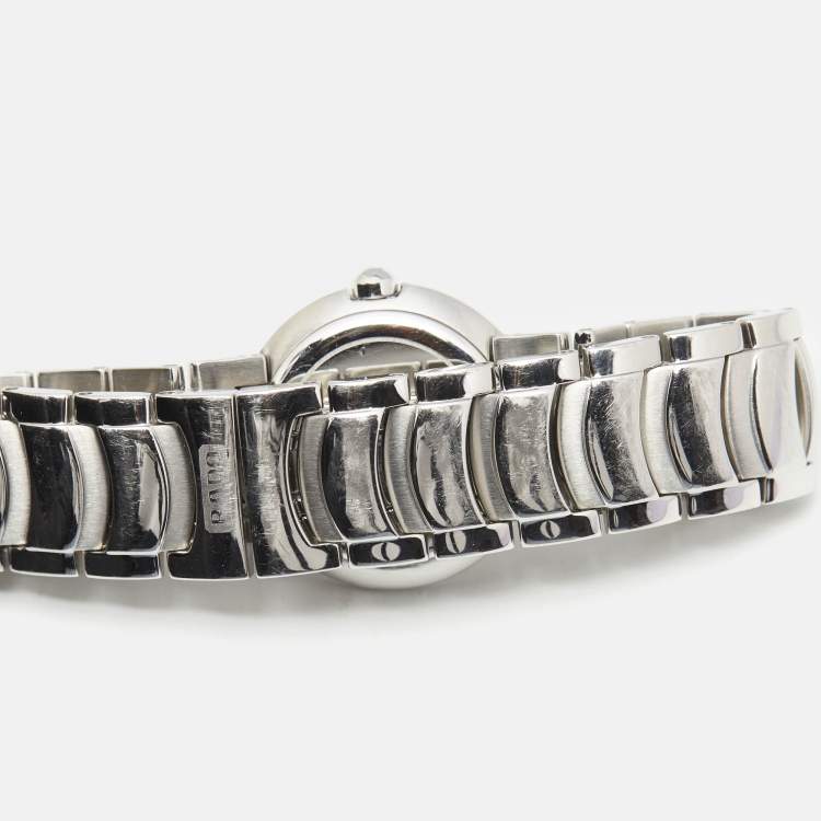 Pre Owned Rado Silver Stainless Steel Diastar 318.0549.3 Women's Wristwatch 23 mm