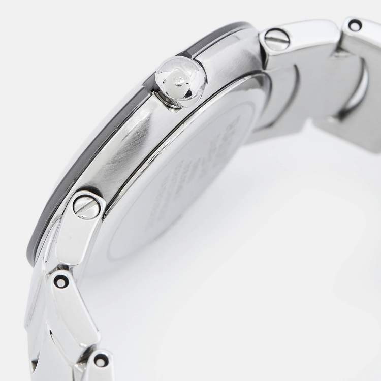 Pre Owned Rado Silver Stainless Steel Diastar 318.0549.3 Women's Wristwatch 23 mm
