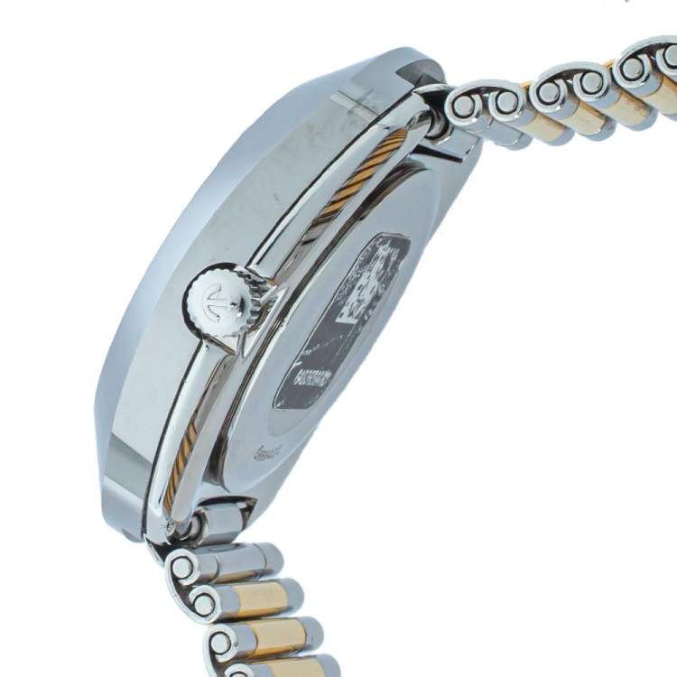 Pre Owned Rado Gold Tungsten Carbide & Two Tone Stainless Steel DiaStar R12307304 Women's Wristwatch 27mm