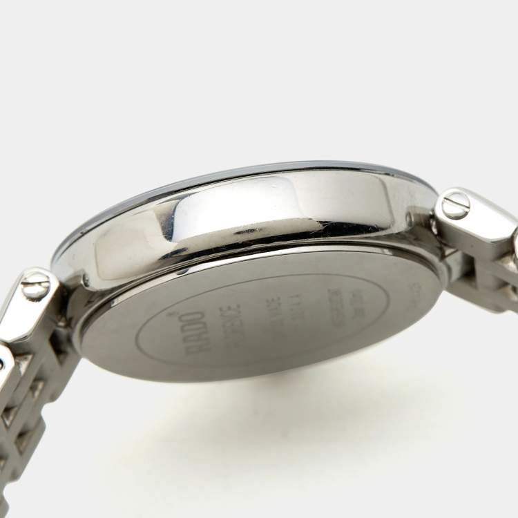 Pre Owned Rado Silver Stainless Steel Florence R48874024 Women's Wristwatch 28 mm 