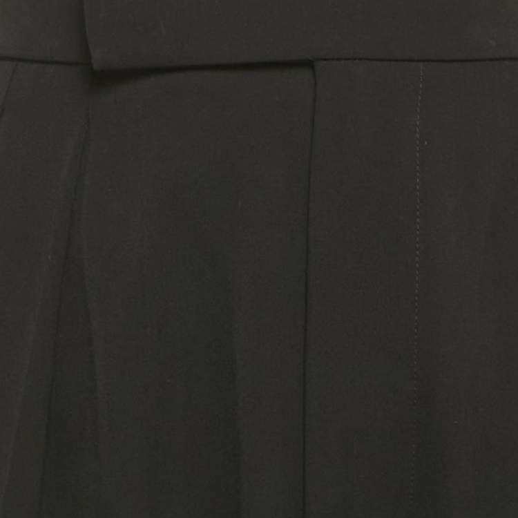 مملوكة مسبقًا Ralph Lauren Purple Label Black Wool Trousers M